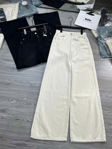 VGU0038-Quần jean dài Kem (quần lẻ)
