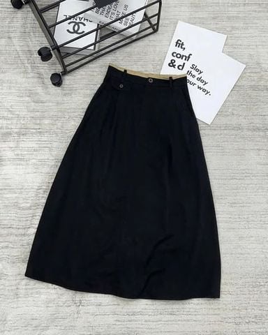 TB8038-Chân váy Đen