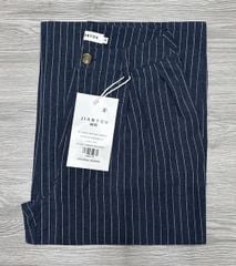TB8074-Quần tây sọc Xanh Đen (quần lẻ)