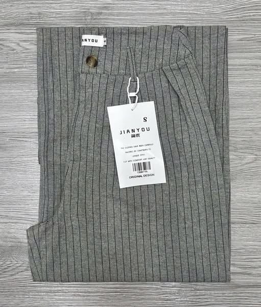 TB8075-Quần tây sọc Xám (quần lẻ)