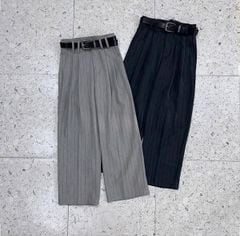 TQ4180-Quần tây sọc Xám (ko nịt)