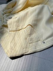 VGU0154-Quần jean túi hộp Kem (quần lẻ)