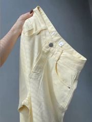 VGU0154-Quần jean túi hộp Kem (quần lẻ)
