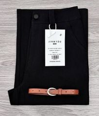 TB8157-Quần kaki jean Đen + Nịt