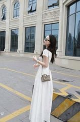 TB8169 ĐẦM TRẮNG BASIC DÁNG DÀI