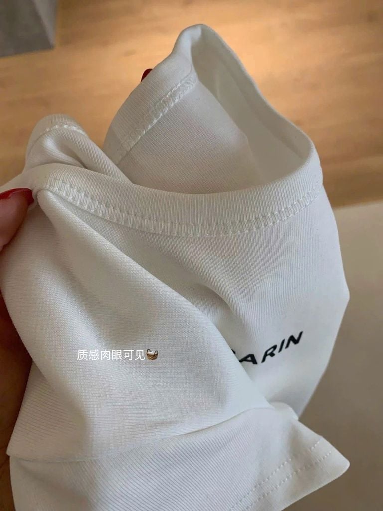 VGU0222-Áo thun body in chữ Trắng (áo lẻ)