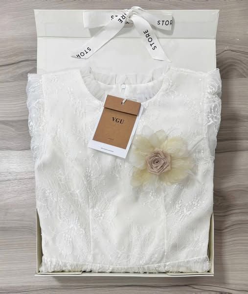 VGU0244-Đầm ren TK đính hoa CC