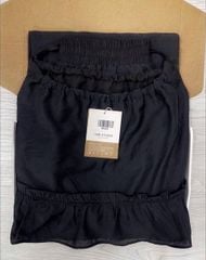 TQ4247-Set áo phối bèo tầng, quần dài Đen