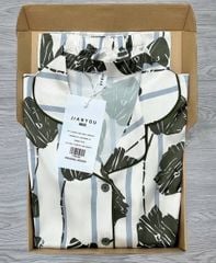 TB8238-Set Pijama họa tiết quần dài