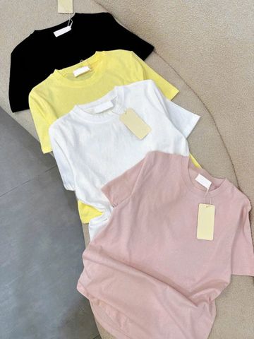 TB8395-Áo thun basic Trắng