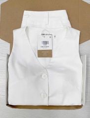 TQ4292-Set áo gile, quần short Trắng