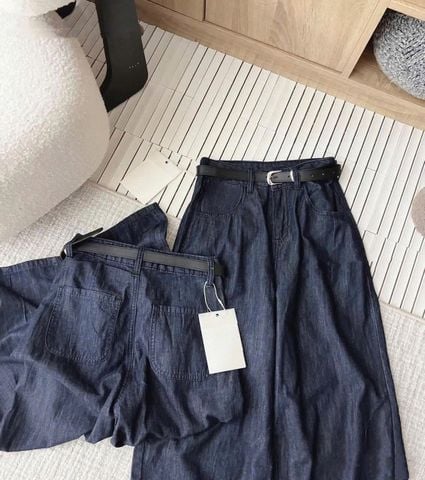 TQ4308-Quần dài Xanh Đen (ko nịt)