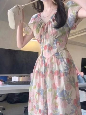 VGU0433 - ĐẦM HOA SUÔNG