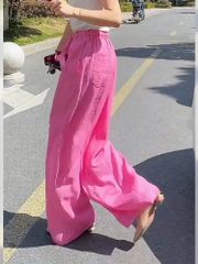 VGU0503-Quần suông Hồng (lẻ)