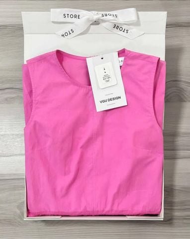 VGU0411-Đầm suông Hồng