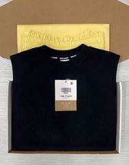 TQ4357 - SET ÁO BODY SÁT NÁCH ĐEN + CHÂN VÁY XÒE VÀNG