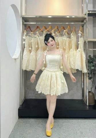 VGU0514 - ĐẦM 2 DÂY KIỂU