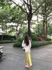 VGU0522 - SET ÁO TAY DÀI + CHÂN VÁY