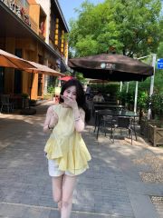 TQ4352-Set áo kiểu, quần short Trắng