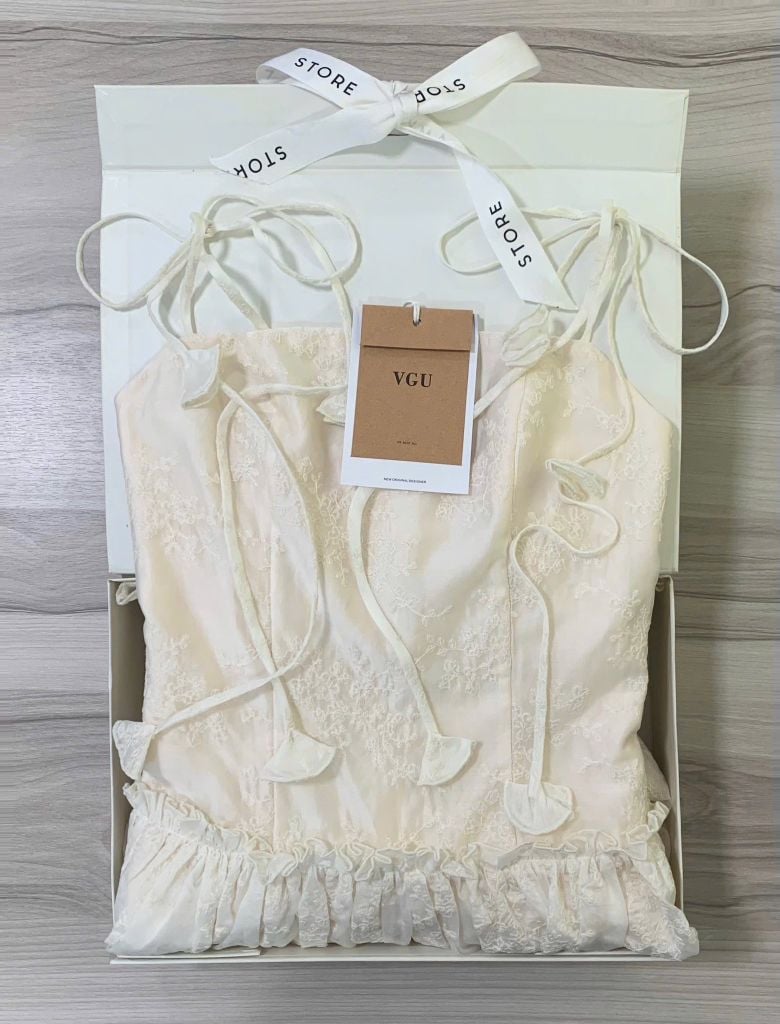 VGU0514 - ĐẦM 2 DÂY KIỂU