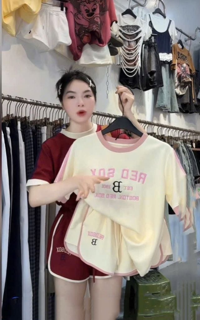 VGU0508 SET RED SOX ( ĐỎ )