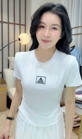 LEN1649 ÁO THUN TAG DAS (TRẮNG)