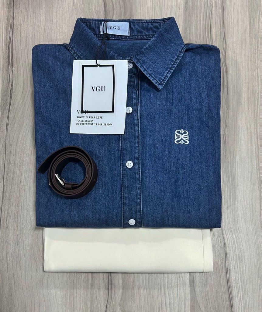 SET ÁO JEANS , QUẦN DÀI