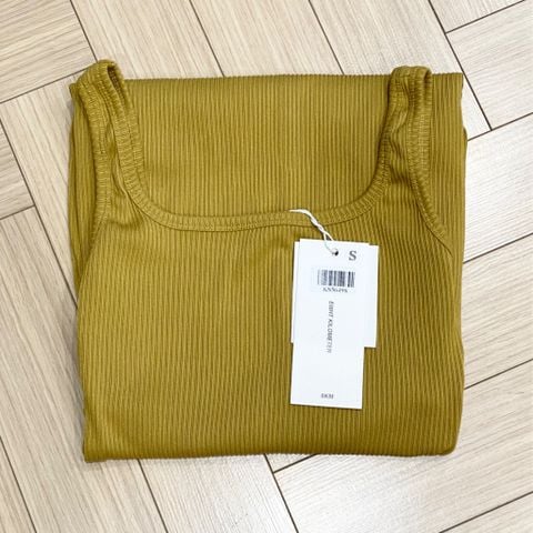 KS5049-Đầm 2 dây Vàng