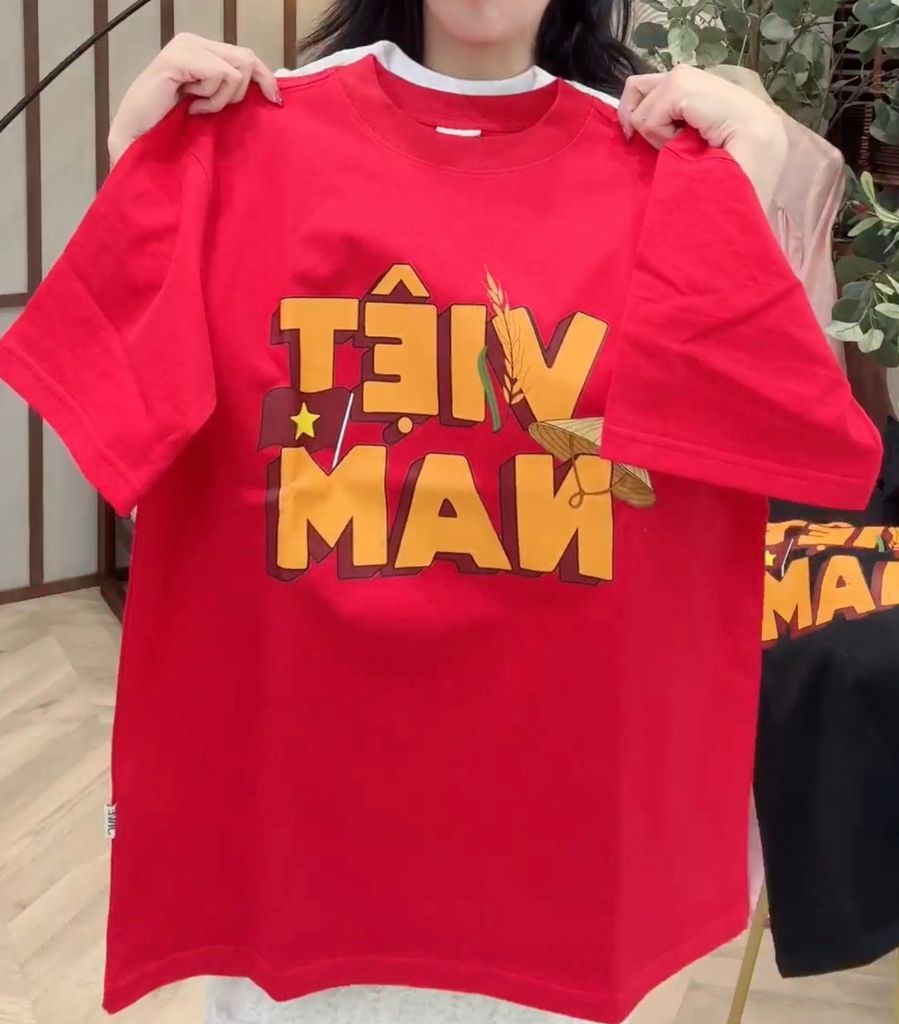 TUN0095 ÁO THUN VIỆT NAM (ĐỎ)