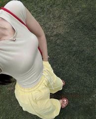 KS0777 - SET ÁO THUN BODY + QUẦN DÙ DÀI