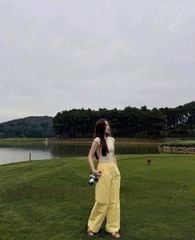 KS0777 - SET ÁO THUN BODY + QUẦN DÙ DÀI