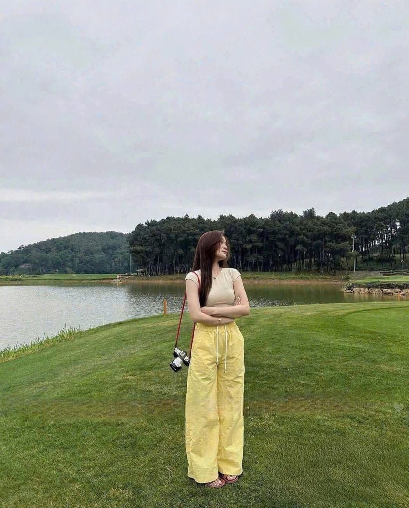 KS0777 - SET ÁO THUN BODY + QUẦN DÙ DÀI
