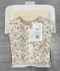 TB8217 - ĐẦM CAO CẤP DÀI PHỐI NÚT