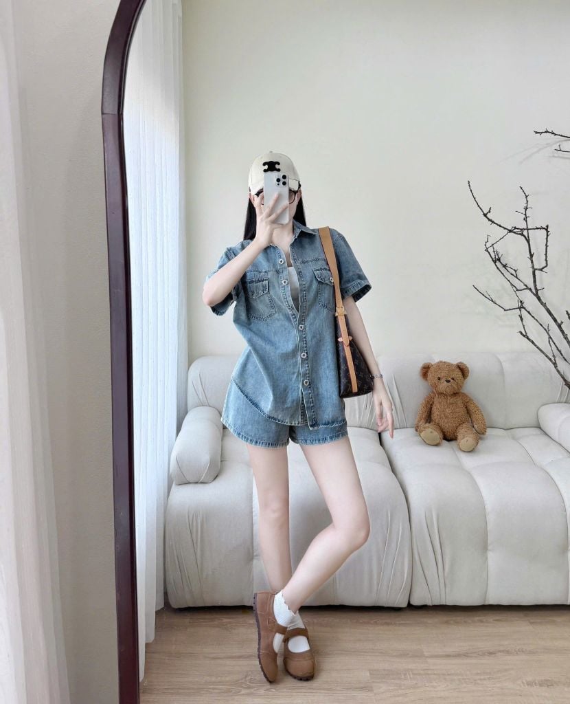 VGU9979 - Set Jean Cao Cấp 2 Món