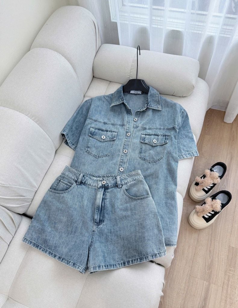 VGU9979 - Set Jean Cao Cấp 2 Món