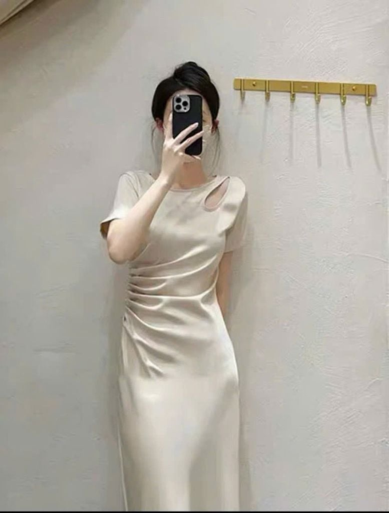 TQ4322 ĐẦM LỤA