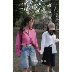 LIN0269 QUẦN JEAN NGỐ QC + NỊT (TRẮNG)
