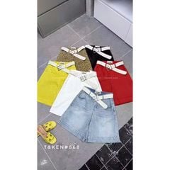 LIN0268 QUẦN JEAN NGỐ QC + NỊT (VÀNG)