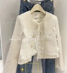 QCC0078 ÁO DẠ TUA RUA KEM