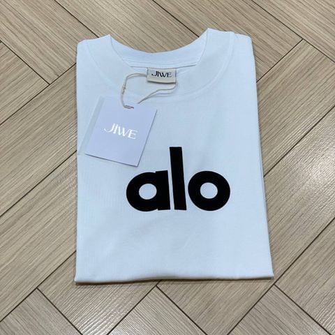 TUN0077 ÁO THUN ALO (TRẮNG)