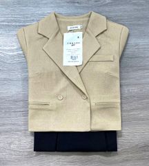 Set vest QC Nâu