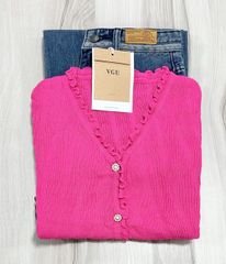 SET ÁO LEN , QUẦN JEANS DÀI