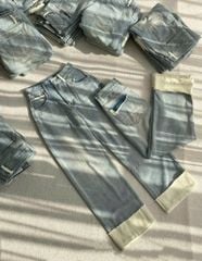 VGU8777-Quần jean QC lật gấu (quần lẻ)