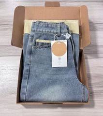 VGU8777-Quần jean QC lật gấu (quần lẻ)