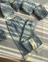 VGU8777-Quần jean QC lật gấu (quần lẻ)