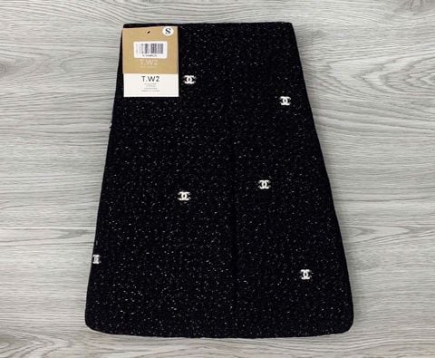 KS0082 VÁY ĐEN QC TAG CN