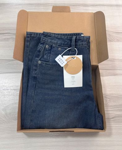 VGU8763 QUẦN JEAN XANH
