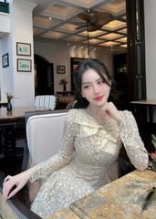 VRA0303 ĐẦM REN KEM TK CAO CẤP