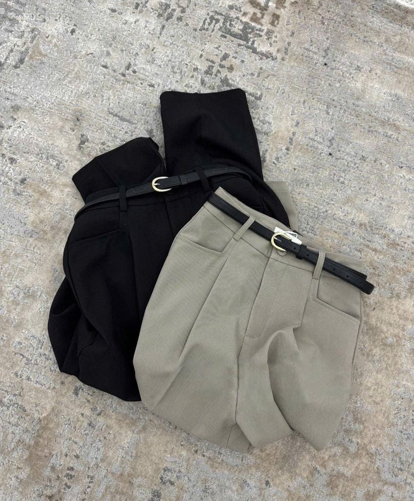 TQ3897 QUẦN BAGGY XÁM (KO NỊT)