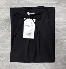 TB7549 QUẦN TÂY SUÔNG + DÂY ĐAI (ĐEN)